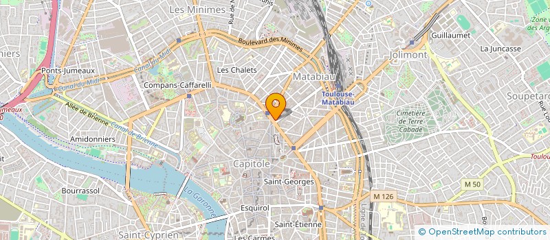 localisation de l'entreprise TUCOM à TOULOUSE