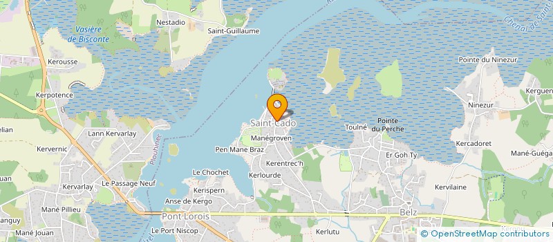 localisation de l'entreprise TUD SANT KADO  BELZ