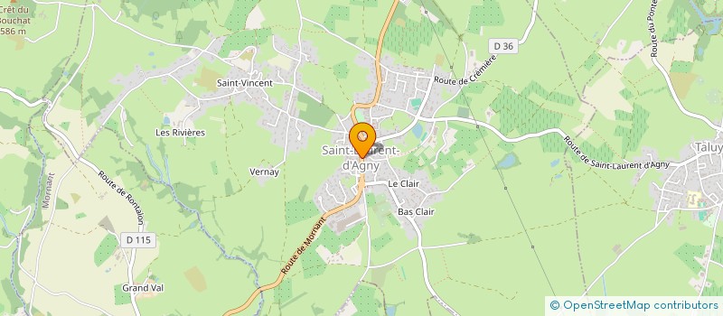 localisation de l'entreprise TUDI-M  SAINT-LAURENT-D'AGNY