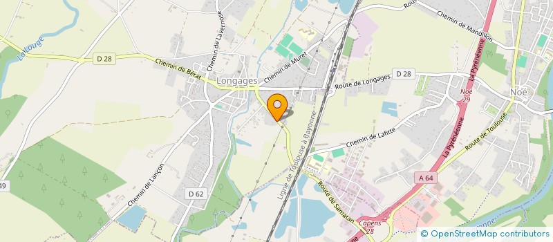 localisation de l'entreprise TUDO BEM PRODUCTIONS  LONGAGES