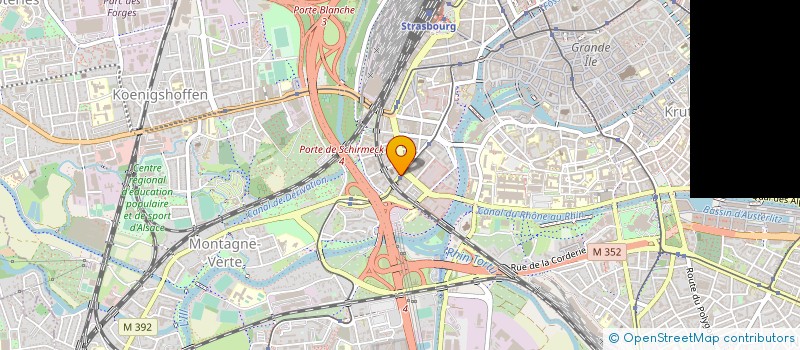 localisation de l'entreprise TUDO BOH'EMIEN à STRASBOURG