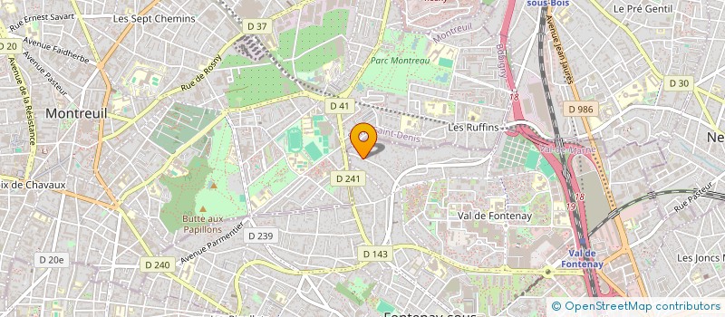 localisation de l'entreprise TUDO BOM ? à FONTENAY-SOUS-BOIS