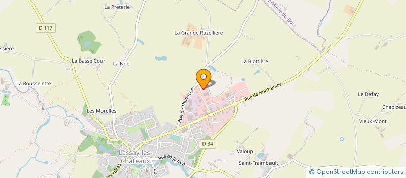 localisation de l'entreprise TUDOCE NORMOUTILS INVESTISSEMENT  LASSAY-LES-CHATEAUX