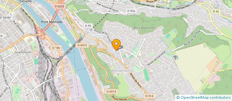 localisation de l'entreprise TUDOR  BONSECOURS