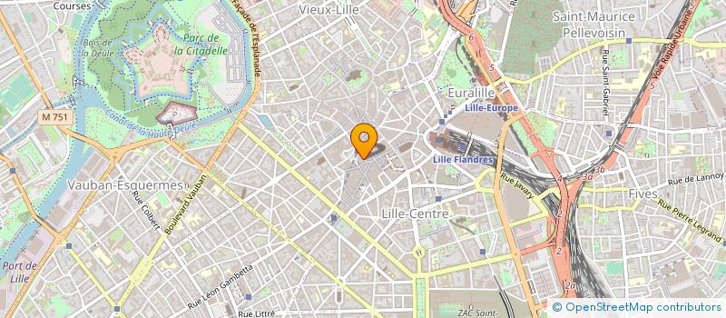 localisation de l'entreprise TUDOR INN à LILLE