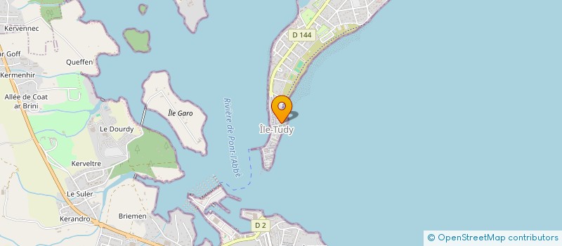 localisation de l'entreprise TUDPIPER  ILE-TUDY