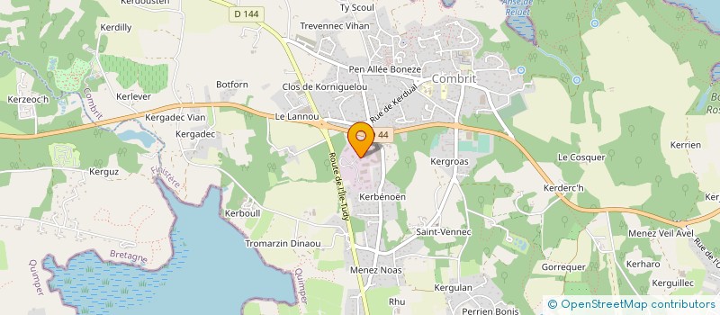 localisation de l'entreprise TUDY MARINE  COMBRIT