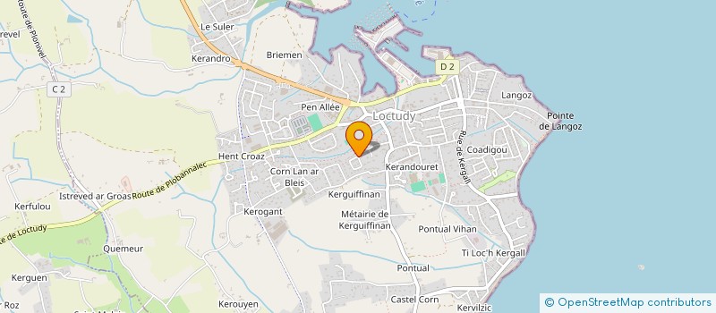 localisation de l'entreprise TUDY MJF  LOCTUDY