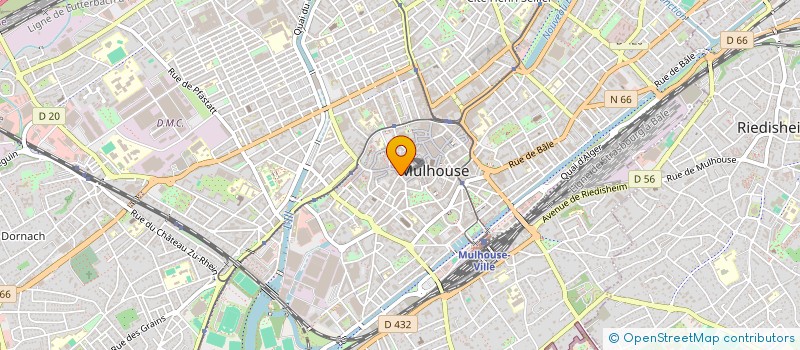 localisation de l'entreprise TUGA ELEC  MULHOUSE