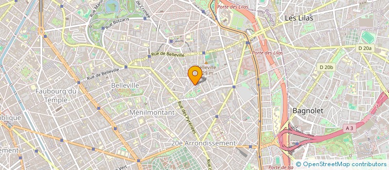 localisation de l'entreprise TUGBA à PARIS