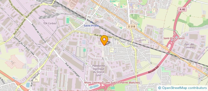 localisation de l'entreprise TUGI  MIONS