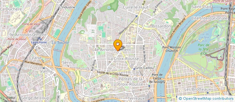 localisation de l'entreprise TUI ANNA à LYON