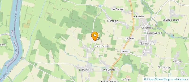 localisation de l'entreprise TUILE NET  SAINT-DIDIER-SUR-CHALARONNE