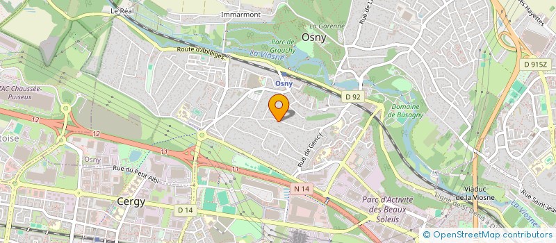 localisation de l'entreprise TUILERIE ART DE VIVRE à OSNY