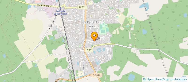 localisation de l'entreprise TUILERIE DE LA BRETECHE à LIGNY-LE-RIBAULT
