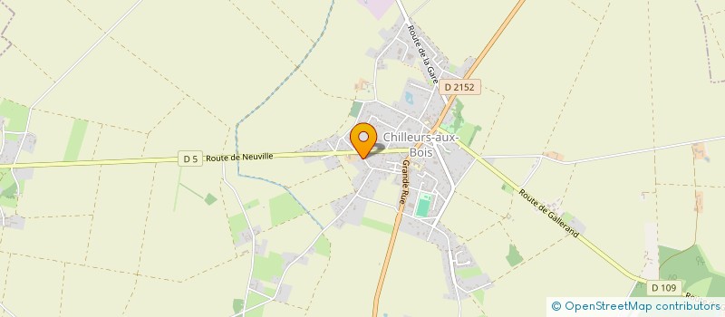 localisation de l'entreprise TUILES D'OCCASION à CHILLEURS-AUX-BOIS