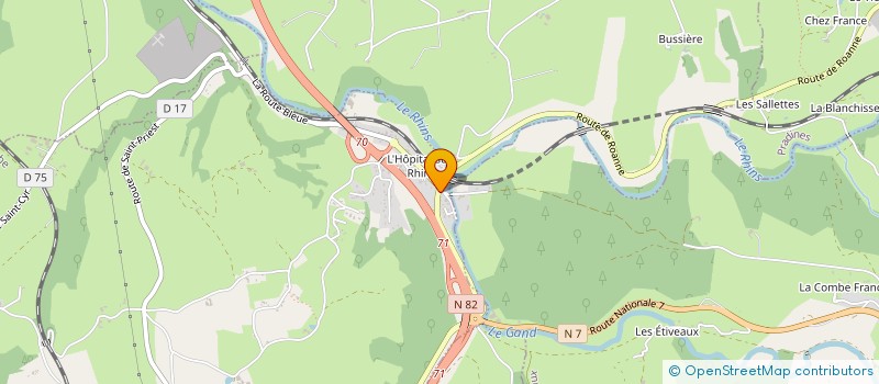 localisation de l'entreprise TUJANI  SAINT-CYR-DE-FAVIERES