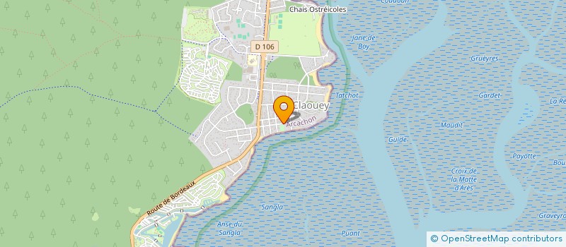 localisation de l'entreprise TUK TUK  LEGE-CAP-FERRET