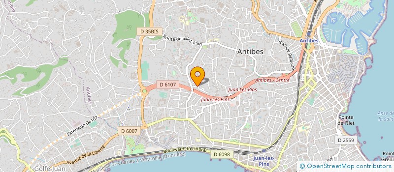 localisation de l'entreprise TUK-TUK AZUR  ANTIBES