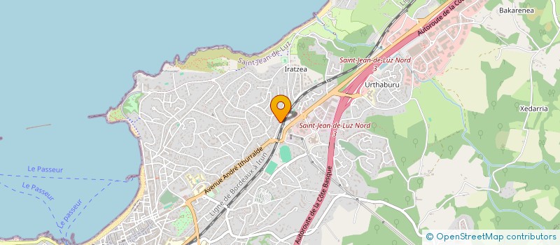 localisation de l'entreprise TUKTUK PAYSBASK à SAINT-JEAN-DE-LUZ