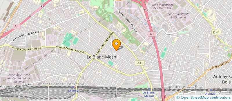 localisation de l'entreprise TULASI à LE BLANC-MESNIL