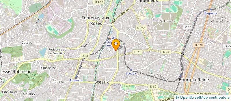 localisation de l'entreprise TULEMAST à FONTENAY-AUX-ROSES