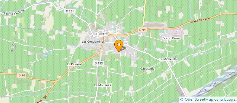localisation de l'entreprise TULETTE EXTINCTEURS à TULETTE
