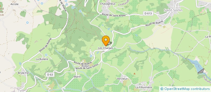 localisation de l'entreprise TULIA  CHABANIERE