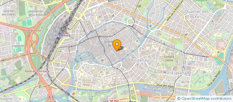 localisation de l'entreprise TULIPE à STRASBOURG