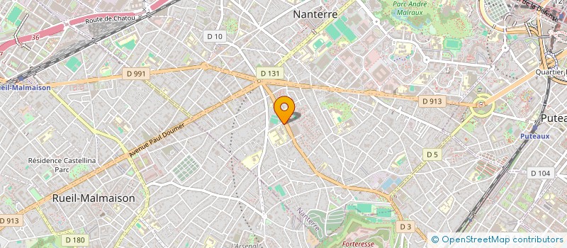 localisation de l'entreprise TULIPE  NANTERRE