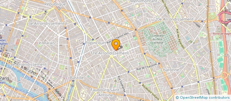 localisation de l'entreprise TULIPE  PARIS