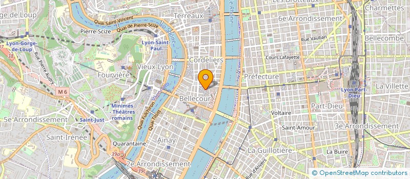 localisation de l'entreprise TULIPE à LYON