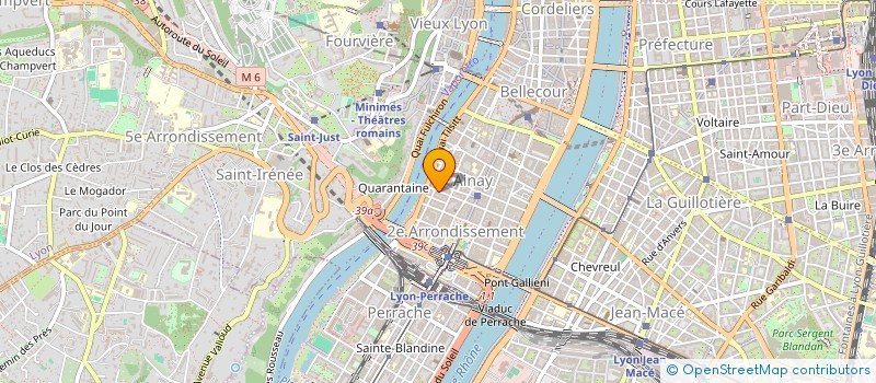 localisation de l'entreprise TULIPE  LYON