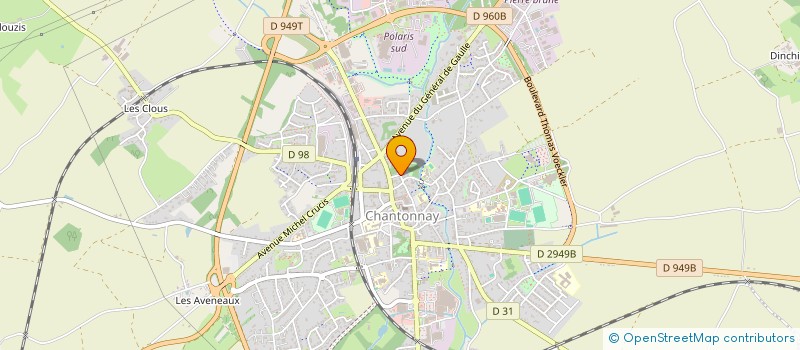 localisation de l'entreprise TULIPE à CHANTONNAY
