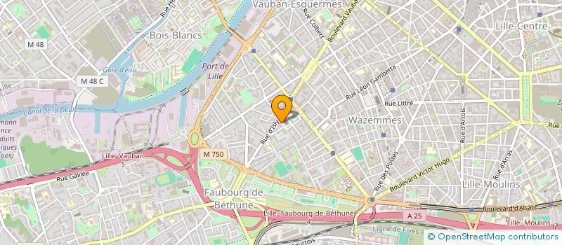 localisation de l'entreprise TULIPE IMMOBILIER à LILLE