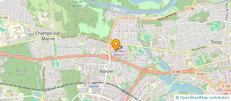 localisation de l'entreprise TULIPE INTERNATIONALE à NOISIEL
