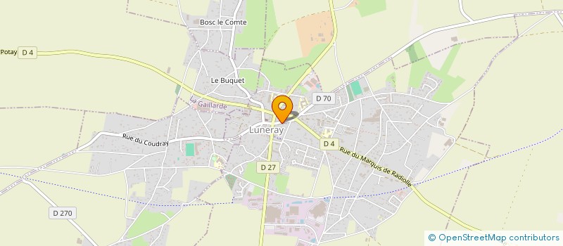 localisation de l'entreprise TULIPIERS II  LUNERAY