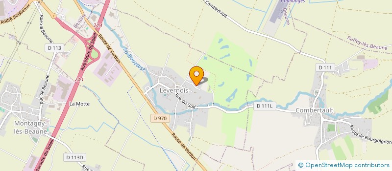 localisation de l'entreprise TULLE BORELY  LEVERNOIS