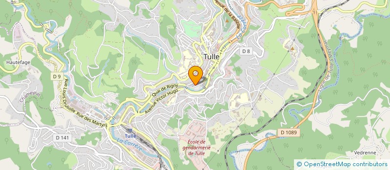 localisation de l'entreprise TULLE PRIMEUR à TULLE