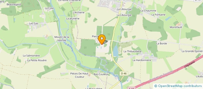 localisation de l'entreprise TULLIGOR  AUZOUER-EN-TOURAINE