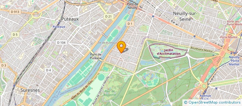 localisation de l'entreprise TULOJOU à NEUILLY-SUR-SEINE