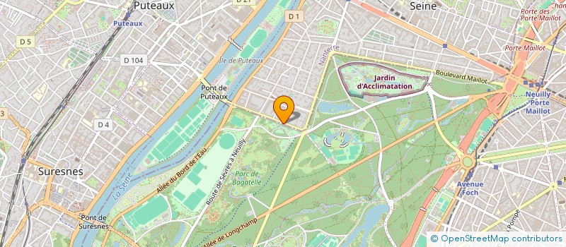 localisation de l'entreprise TULPAR INVEST à NEUILLY-SUR-SEINE