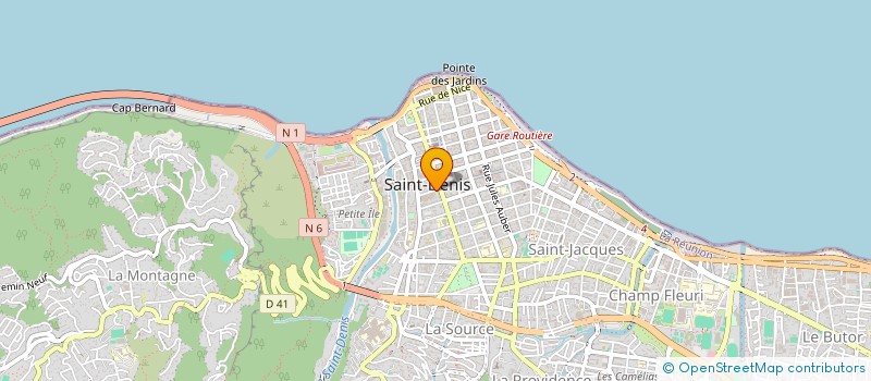 localisation de l'entreprise TULSI DESIGN à SAINT-DENIS
