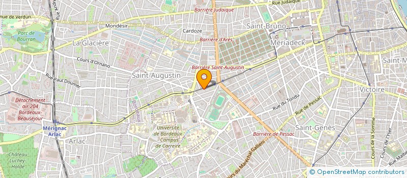 localisation de l'entreprise TULUM  BORDEAUX