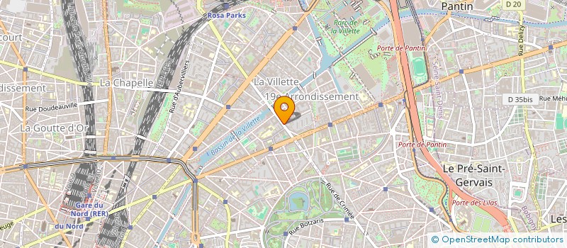 localisation de l'entreprise TULY  PARIS