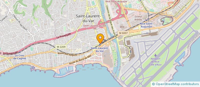 localisation de l'entreprise TUMAHEI à SAINT-LAURENT-DU-VAR