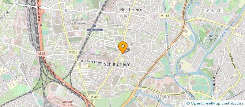 localisation de l'entreprise TUMAY  SCHILTIGHEIM