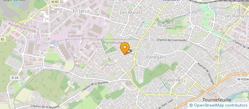 localisation de l'entreprise TUMBLEWEEDS  TOURNEFEUILLE