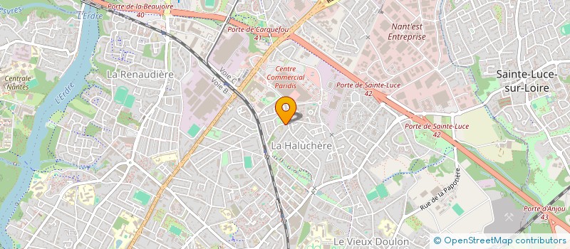localisation de l'entreprise TUMI SERVICE à NANTES