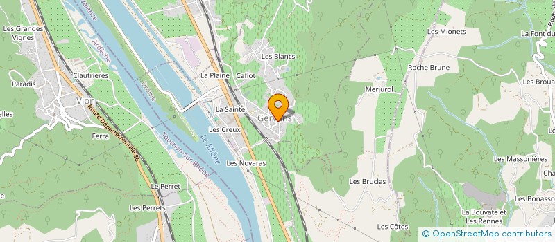 localisation de l'entreprise TUMORAPA  GERVANS